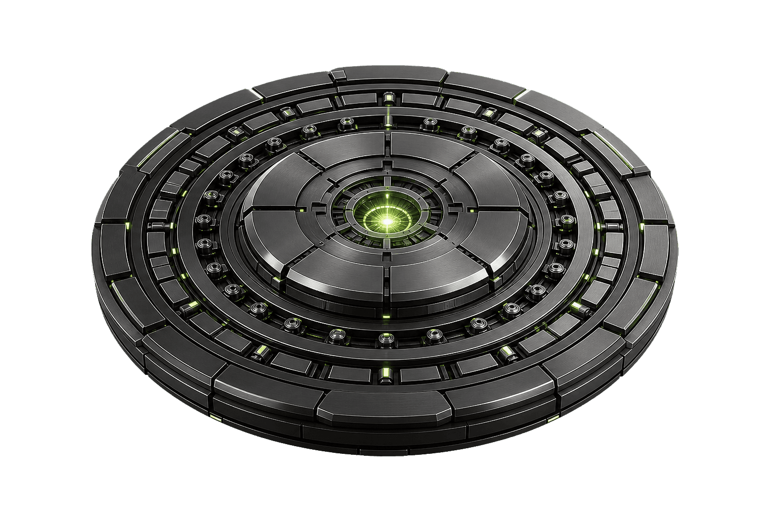 Enterprise AI Runtime Core with five concentric execution layers